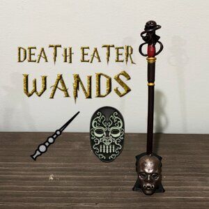 Death Eater Skeleton/Serpent Wand – “The Bone Serpent Wand: Relic of a Dark Foll